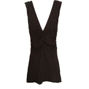 Frenchi Nordstrom bp brown top medium